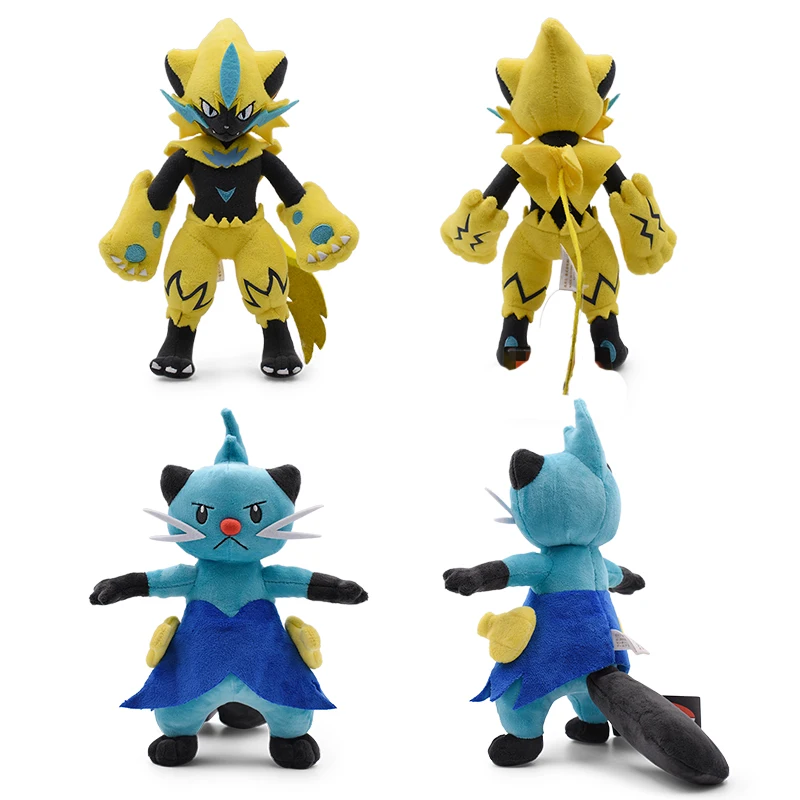 25-40 см плюшевая подушка Solgaleo Ho-Oh Dragonair Greninja mew, милая мягкая подушка с положительной энергией, хорошее качество, подарок на Хэллоуин и Рождество для детей