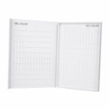 308 Color Nail Art Tips Display Book Chart Display Board Nail Polish Board Nail Art Tips Polish Uv Gel For Salon Nail Art Acce