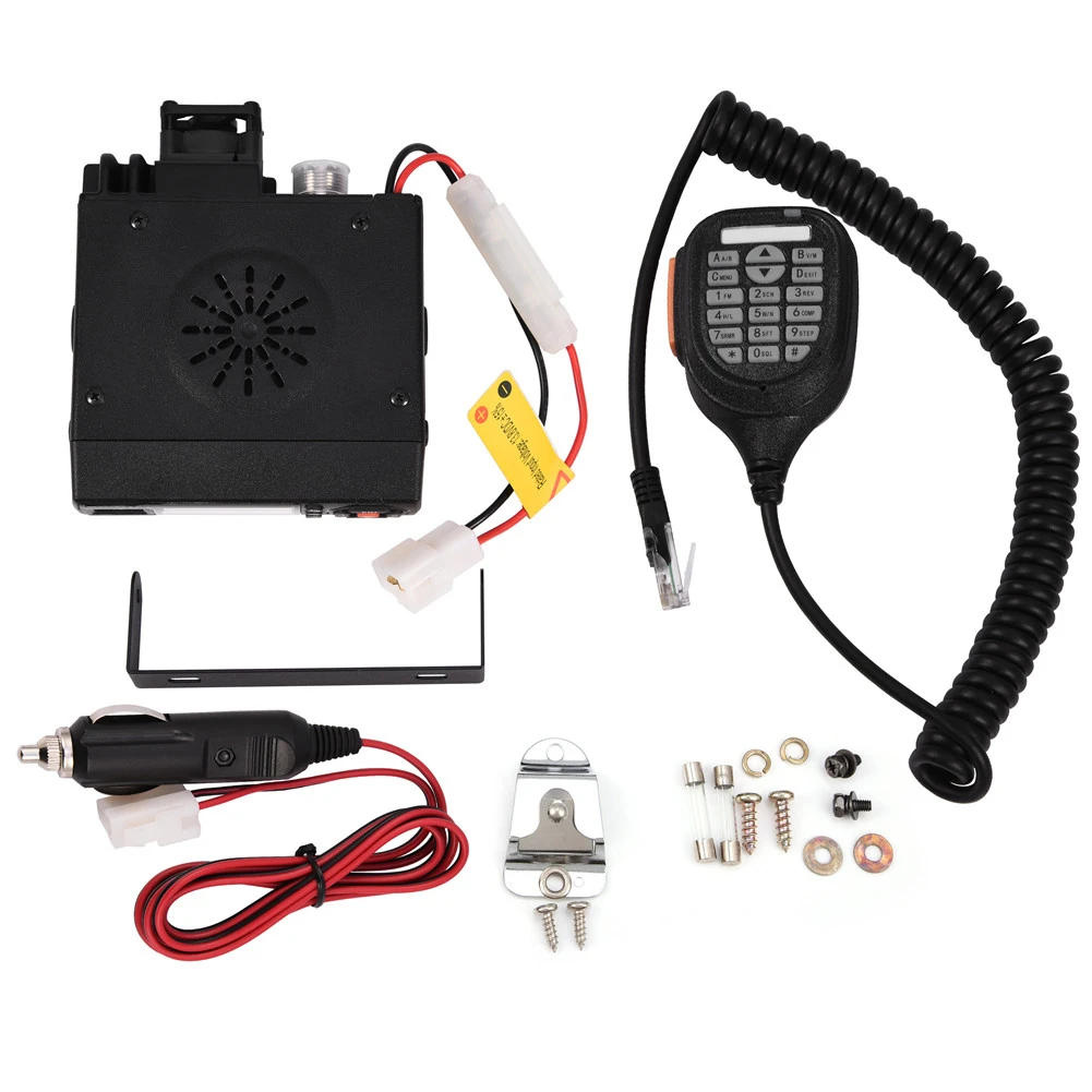 Автомобильный приемопередатчик Walkie Talkie Mini Auto Car мобильное радио FM VHF UHF