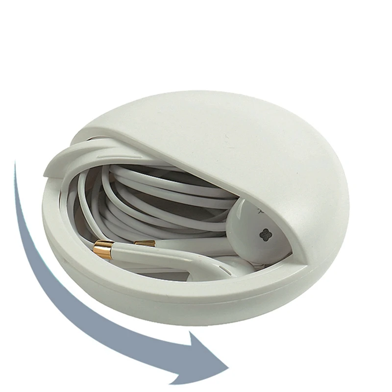 Бытовой круглый слайд Push-pull тип наушников кабель для хранения данных сумка слайдер Push-pull дизайн для легкого удаления x