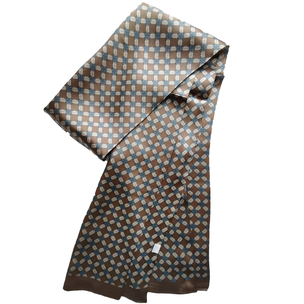 Men's Silk Scarf, Silk Neckerchief