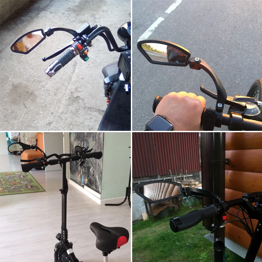 Велосипедная линза зеркало MTB руль боковое безопасное зеркало заднего вида шоссейное Велосипедное гибкое зеркало заднего вида Новинка