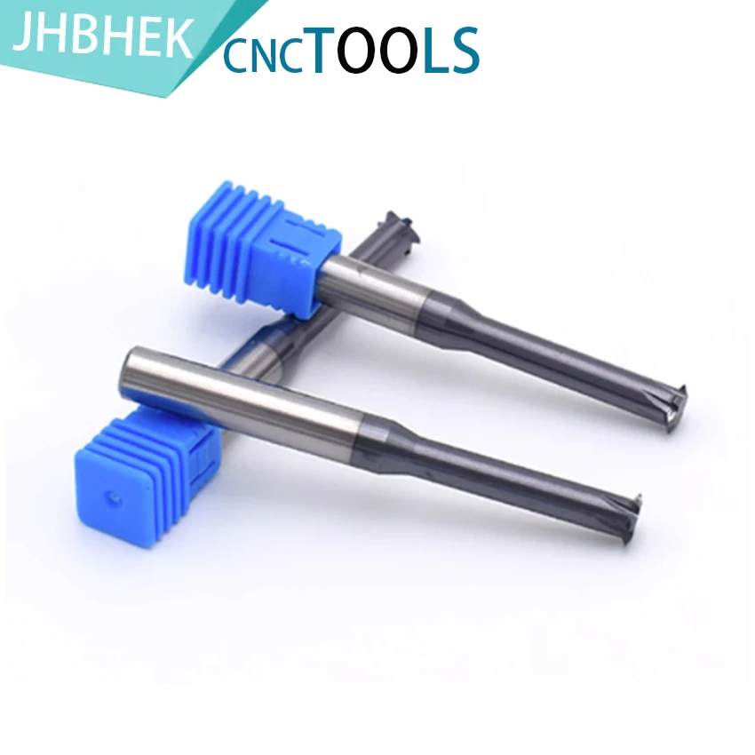 CNC 60 градусов Вольфрам Сталь один зубная нить фрезерный M1 M1.2 M1.4 M1.6 M2 M2.5 M3 M4 M5 M6 M8 M10