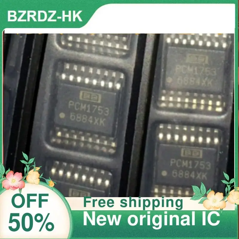 

10 шт. PCM1753DBQR PCM1753 SSOP16 новый оригинальный IC