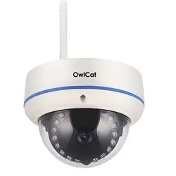 OwlCat 1080 P Full HD Беспроводной Крытый IP CCTV Камера ИК Wifi АНТИВАНДАЛЬ антивандальный P2P Onvif SD карты безопасности купольных Камера