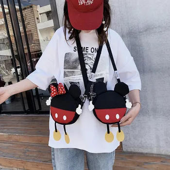 

Cartoon Style Trendy Handbags 2020 Net Red New Mouse Style Ladies Shoulder Bag Summer New Nylon Messenger Bag Handbags New
