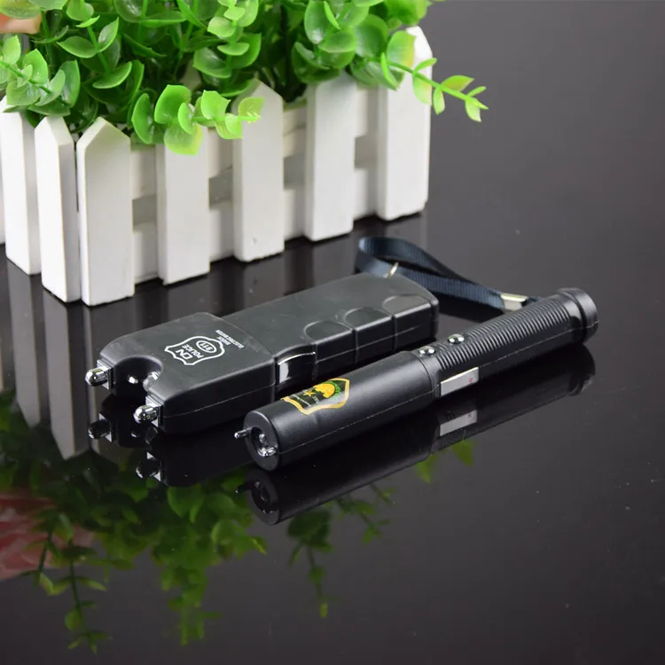 1 шт. креативные ручные ручки ударная рукоятка электрошоковая батарейка фонарик