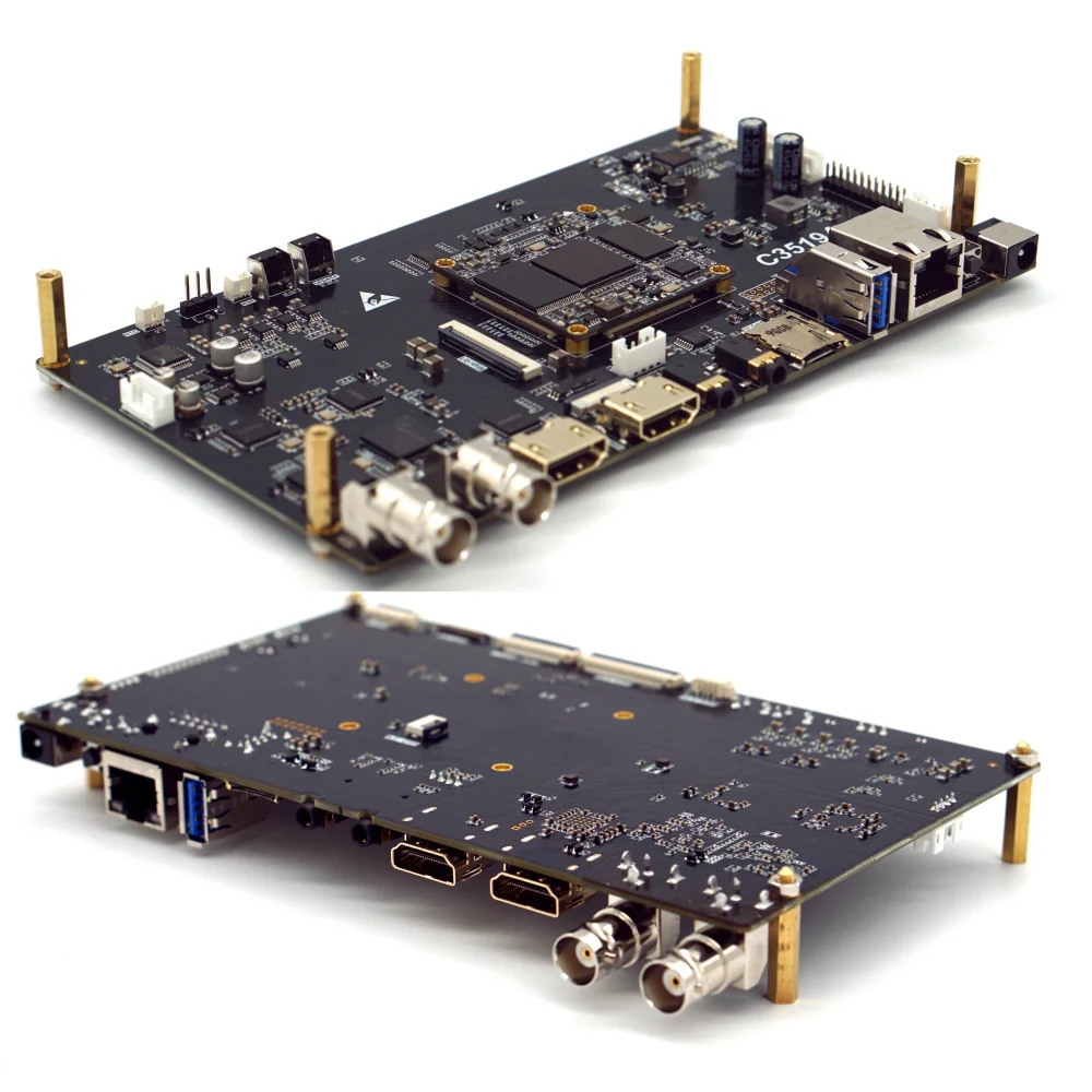 HI3519 100 Sixcore AI развивающая плата NPU с искусственным интеллектом Edge вычисления Android