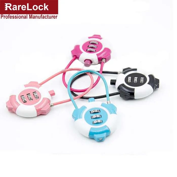 4 цвета код Комбинации цифровой замок с паролем двери шкафа Коробка Чемодан