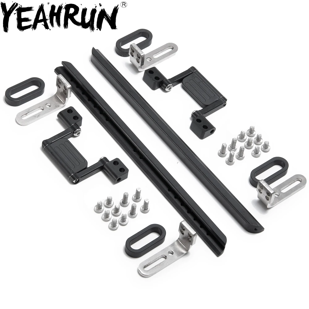 Металлические педали YEAHRUN боковые ступни обновленные детали для TRAXXAS гусеничный