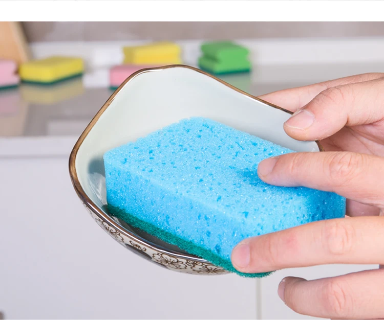Help You Manufacturers Direct Selling Kitchen Wash Dishes Spong Mop Scouring Pad Sponge Oil-free qu wu shua hai zao mian Sponge