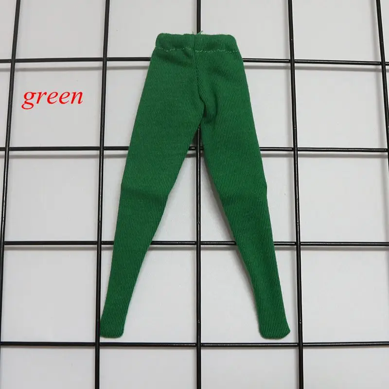 Doll’s Blyth Clothes Socking Candy Color Pantyhose Basic Pure Cotton Pant for Azone,Pullip,Baribes,Blyth 1/6 Doll Accessories - Цвет: green