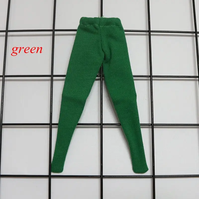 green Doll’s Blyth Clothes Socking Candy Color Pantyhose Basic Pure Cotton Pant for Azone,Pullip,Baribes,Blyth 1/6 Doll Accessories - Цвет: green