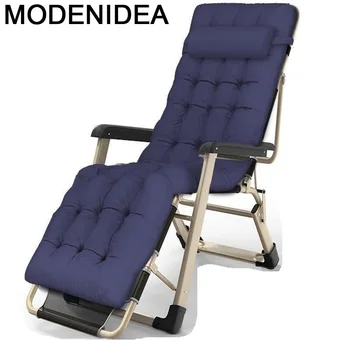 Fauteuil-silla reclinable para acampar, balcón, Patio, cama plegable, salón De jardín, muebles De exterior, Chaise Lounge