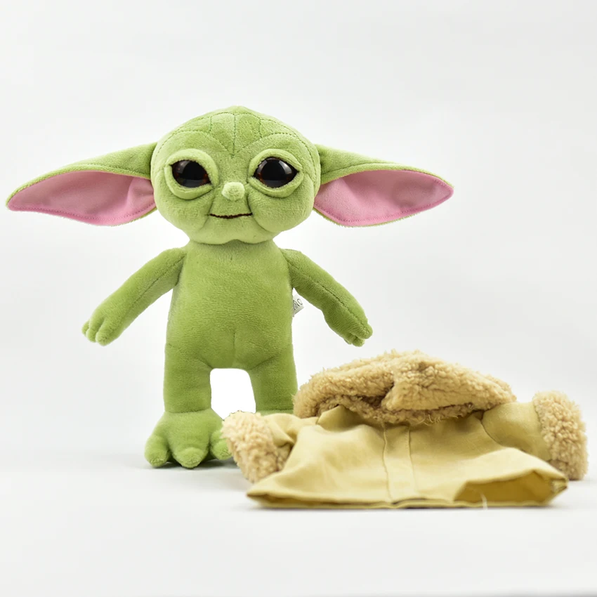 New 11-34cm baby yoda plush Spot Toy Master Yoda Plush Pendants Soft Stuffed Animals Dolls Keychains birthday gift for kid child