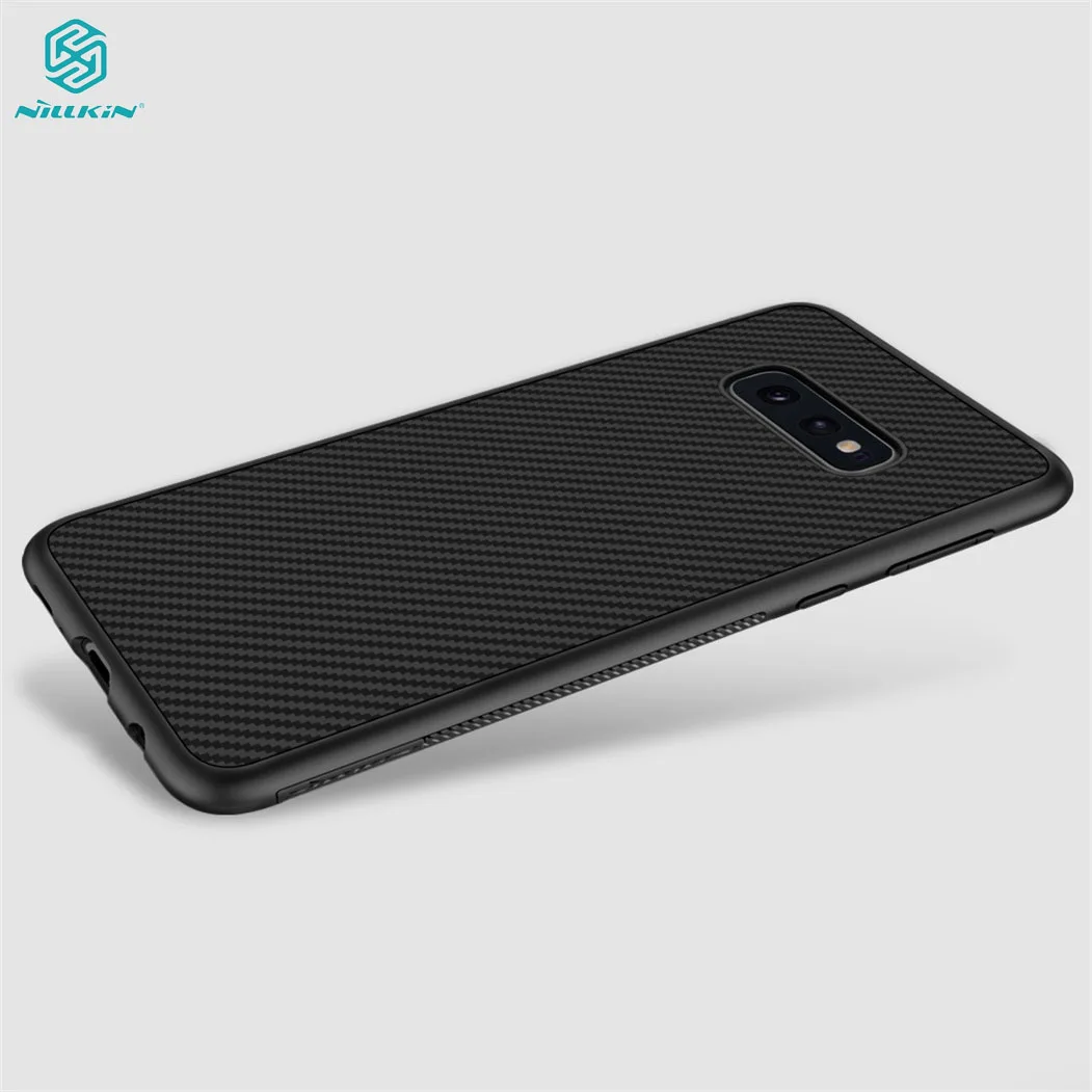 

For Samsung Galaxy S10e S10 S10+ Plus Case NILLKIN Luxury Cover Synthetic Fiber Phone Case For Samsung S10 Plus Back Cover Case
