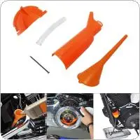 

Motorcycle Oil Filter Set Funnel Cover ABS Gear Funnel Guide Tube Motorcycle Universal Accessories