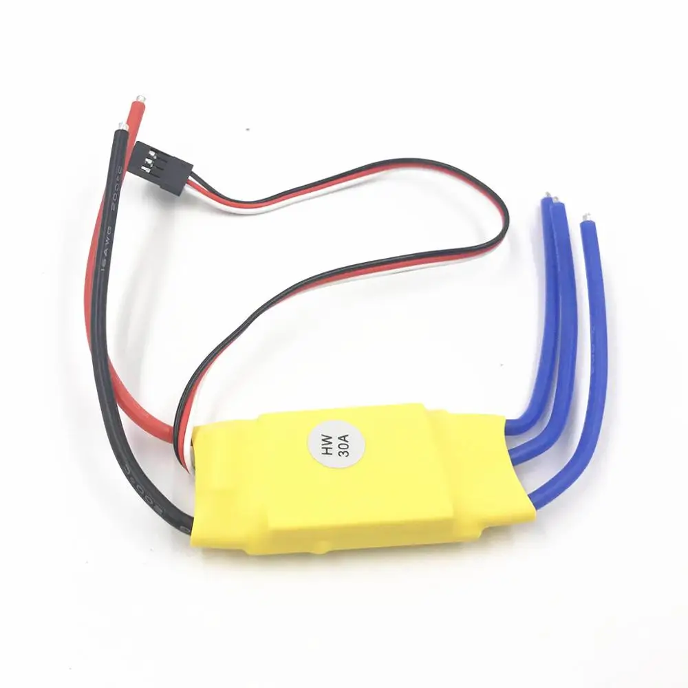 XXD HW30A 30A ESC бесщеточный контроллер скорости двигателя RC BEC T rex 450 V2 Вертолет лодка