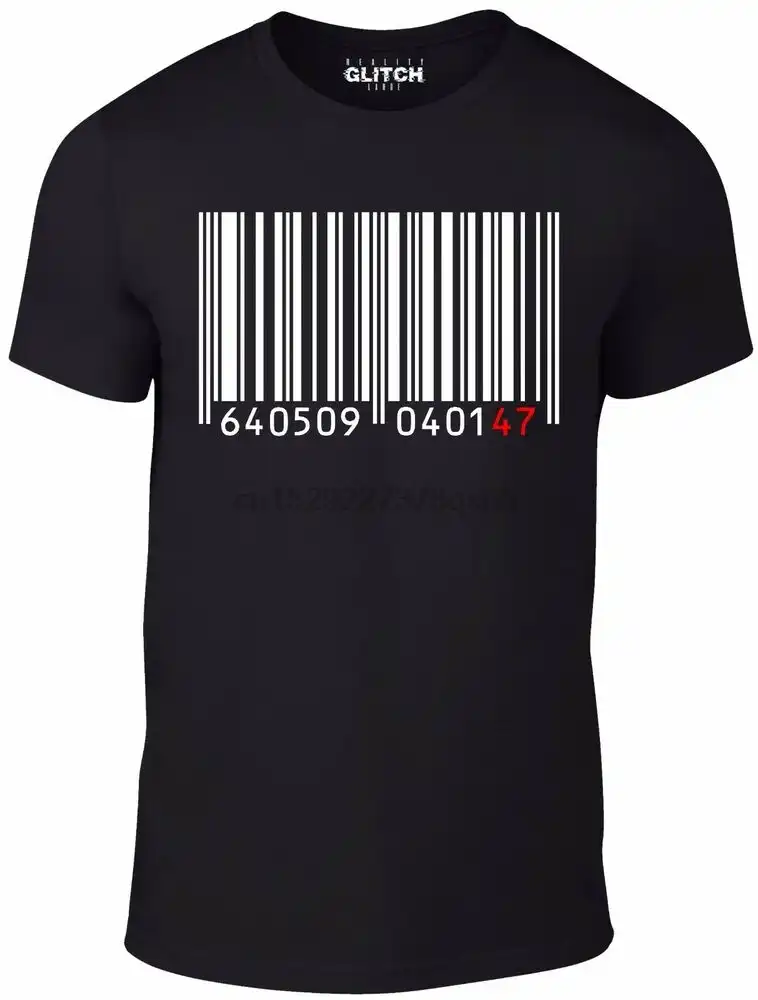 47 Barcode T Shirt Inspired By Hitman Agent Assassin Game T Shirts Aliexpress