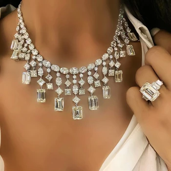 

GODKI Famous Brand 2020 Charms Wedding Jewelry Sets Hand Made Jewelry Sets For Women Dubai Bridal Sets Necklace Earring Set