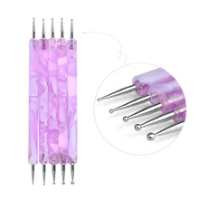 Горячее предложение, 1 шт., Очаровательная ручка для самостоятельной расстановки, инструменты для украшения, УФ-гель, инструмент для красоты, инструмент для рисования ногтей, кисть для рисования, ручка для раскрашивания ногтей