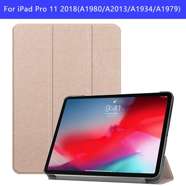 IPADPRO11 KST THJ Чехол для планшета для ipad pro 11, однотонный чехол из ТПУ, чехол для нового ipad pro 11 с держателем для карандашей, Смарт, трехслойная подставка - Цвет: IPADPRO11 KST THJ