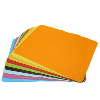 

Rectangle 30*40cm Silicone Place Mats Heat Resistant Non Slip Table Mats