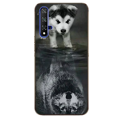 Чехол с рисунком для huawei Nova 5 T 5 T Nova5T мягкий чехол для телефона TPU задняя крышка для huawei NOVA 5 T чехол - Цвет: 18