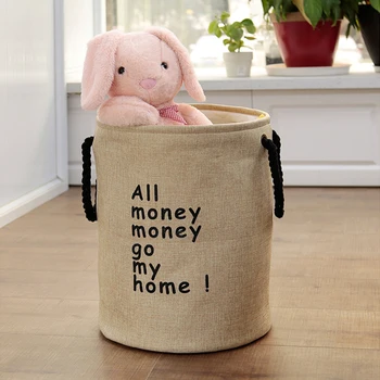

DIY Desktop Storage Basket Sundries Underwear Toy Storage Box Cosmetic Book Organizer Stationery Container Laundry Basket 2020