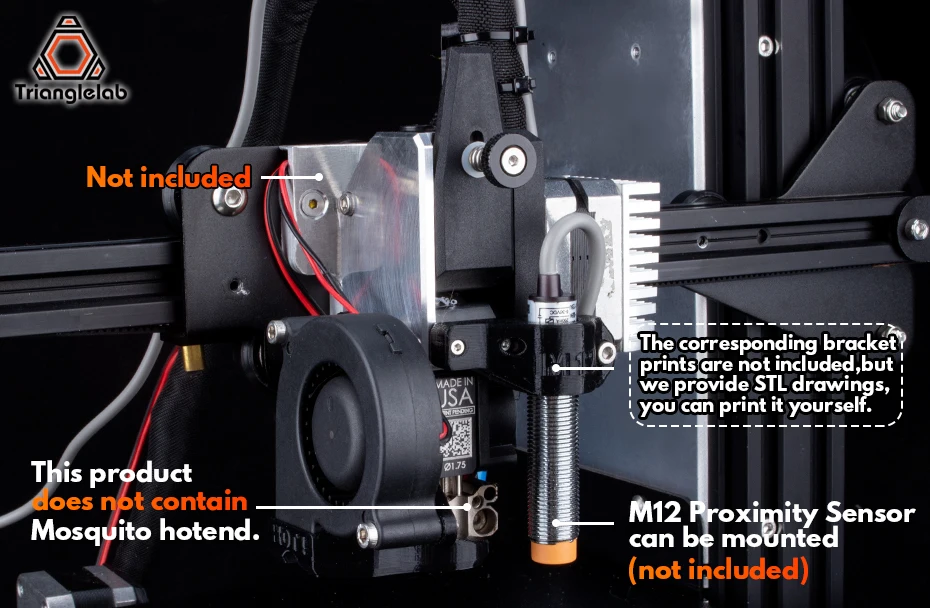 DFORCE AL-BMG-MQ экструдер Mosquito HOTEND upgrade kit для Ender-3/CR-10 CR10S серии принтера отличное улучшение производительности