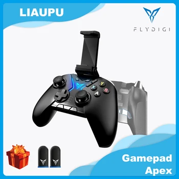 

Flydigi Apex Esports Bluetooth pubg mobile Wireless Gaming Controller (With Phone holder) Gamepad for PC Mobile Phone Pad
