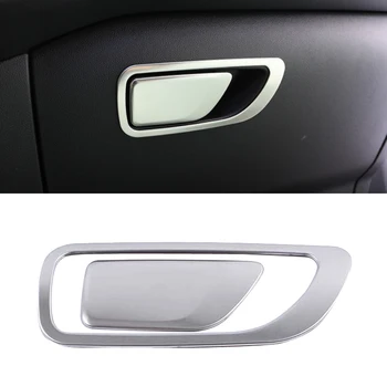 

2pcs For Ford Kuga Escape 2020 Glove Storage Box Handle Cover Trims Car Accessories Stainless Steel LHD ONLY