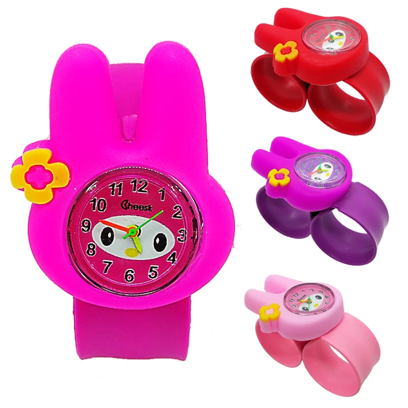 hot selling children watch for girls boys cartoon animal team waterproof digital kids watches student child gift baby clock