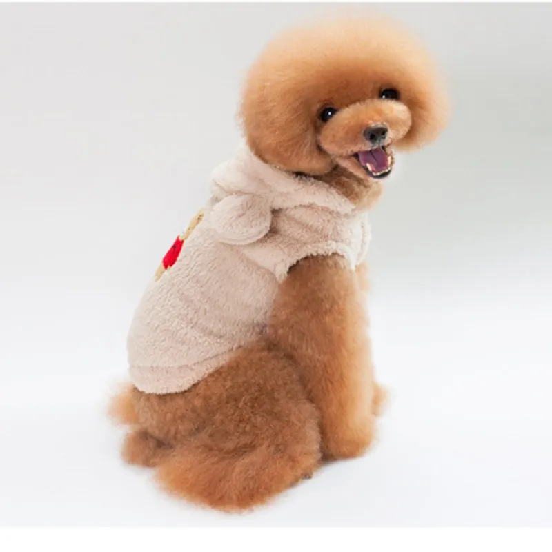 Warm Pet Dog Clothes Winter Dog Coats For Small Middle Dogs Pet Dog Hoodies Jackets