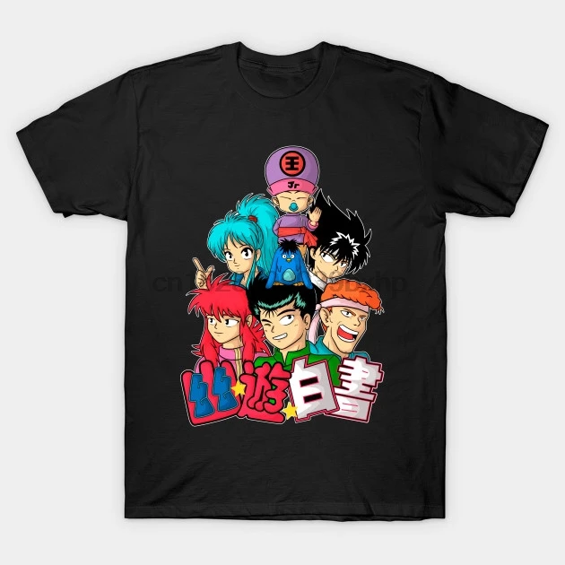 Мужская футболка YUYU Yuyu Hakusho wo | одежда