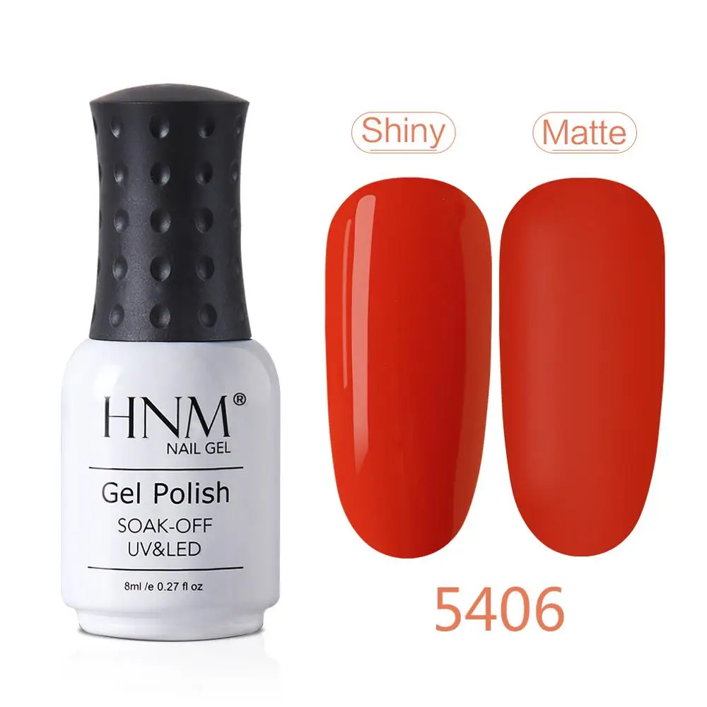 HNM Осень Желтый УФ-гель для ногтей нужен матовый топ краска эмалированный праймер лак замочить от УФ светодиодный набор ламп Полупостоянный лак - Цвет: 5406