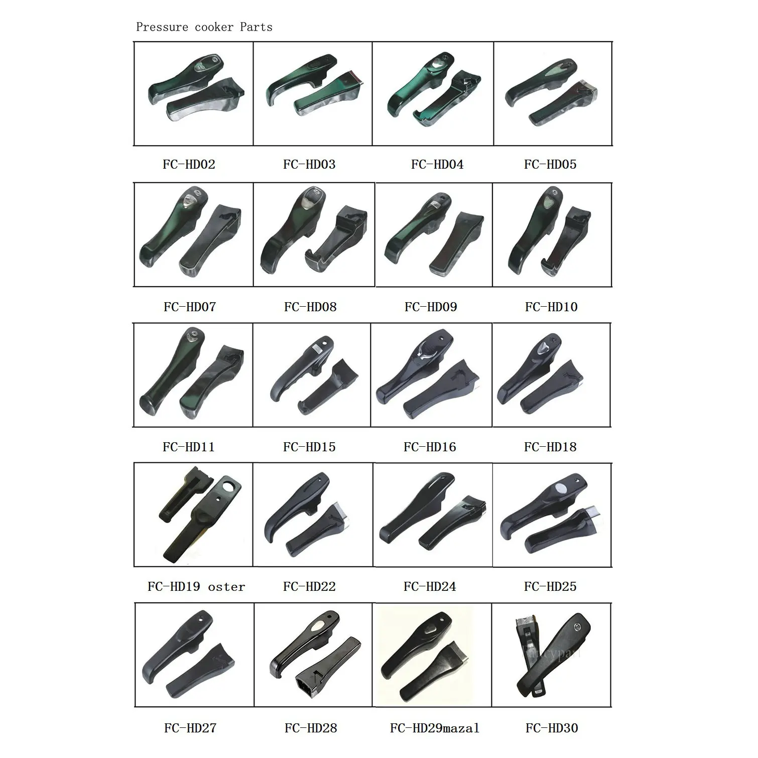 Kitchenware Spare Parts, Universal Pressure Cooker Replacement, 18 20 22 24 26 28 Cookers