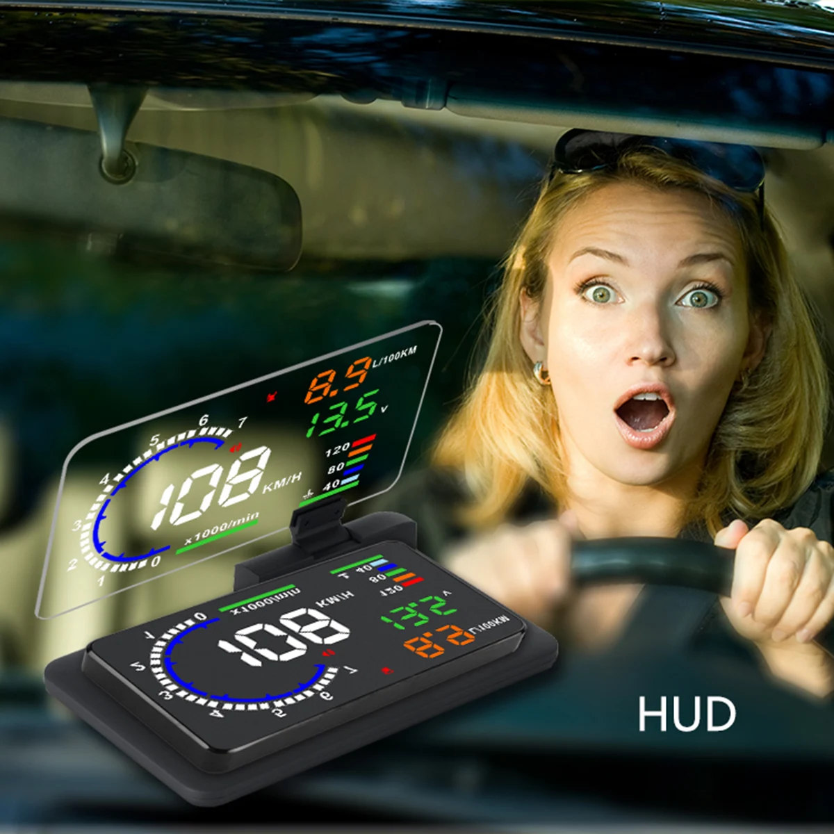 SOONHUA автомобильный HUD держатель дисплея проектор телефон навигация отражатель изображения универсальные держатели для мобильных телефонов
