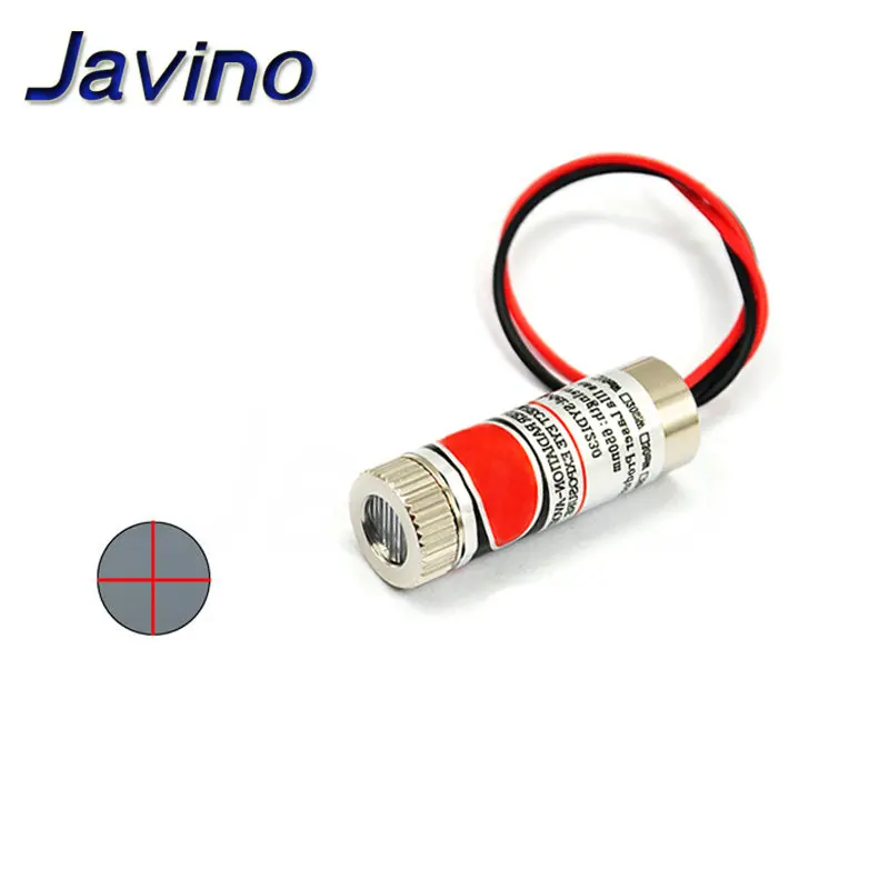 650nm 5mW Red Point / Line / Cross Laser Module Head Glass Lens Focusable Focus Adjustable Laser Diode Head Industrial Class