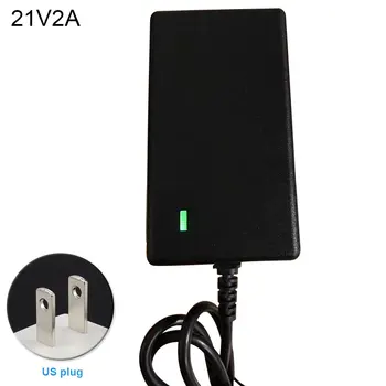 

8.4-42V 1A 2A EU/US Plug Battery Charger Electric Li-battery Insulation Overload Protection Durable Accessories Power Adapter