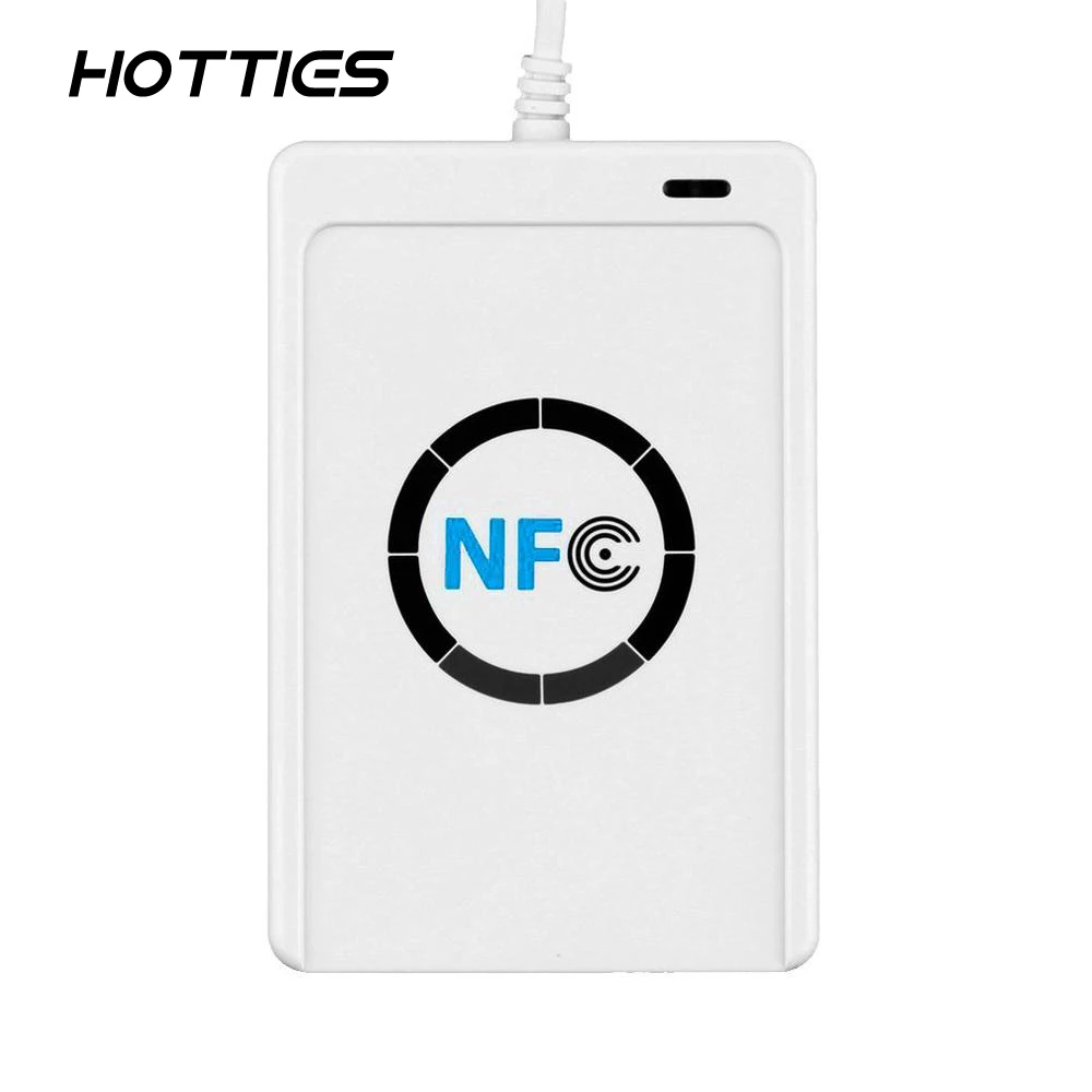 

1 set Professional USB ACR122U NFC RFID Smart Card Reader For all 4 types of NFC (ISO/IEC18092) Tags + 5pcs M1 Cards