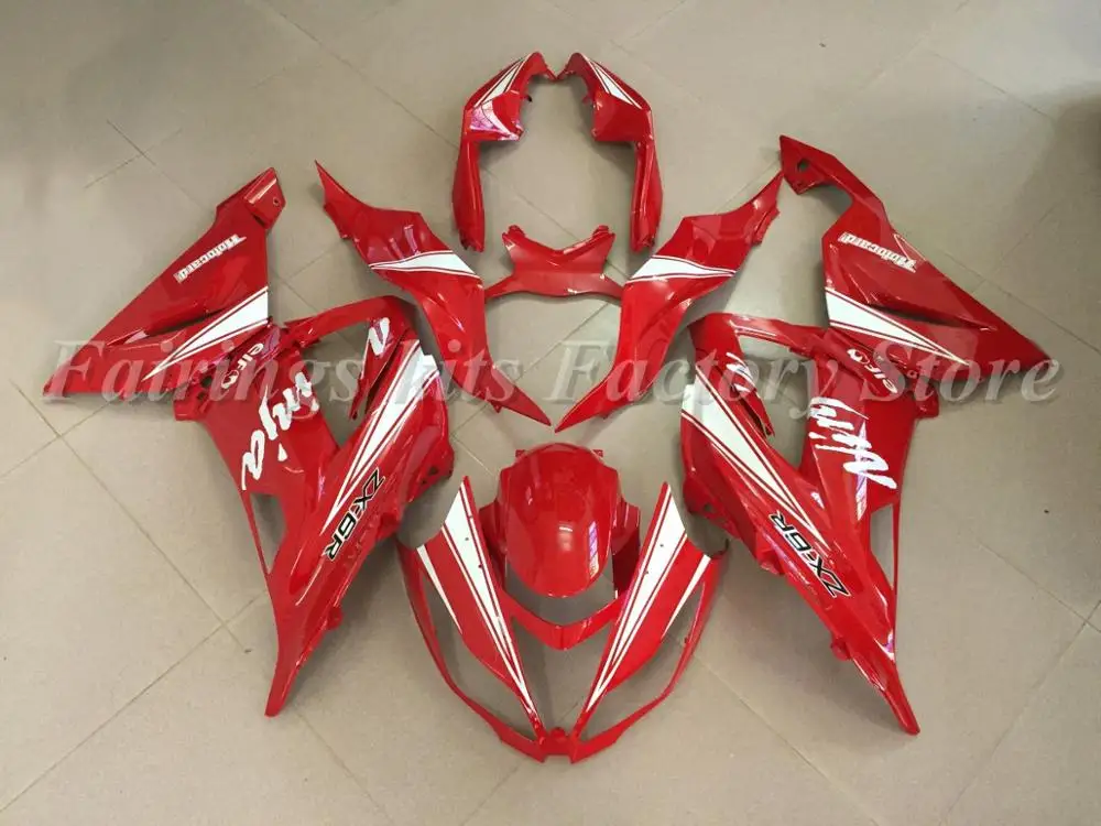 4 подарки Новый ABS полный обтекатель комплект подходит для Kawasaki Ninja ZX6R 636 2013 2014 2015