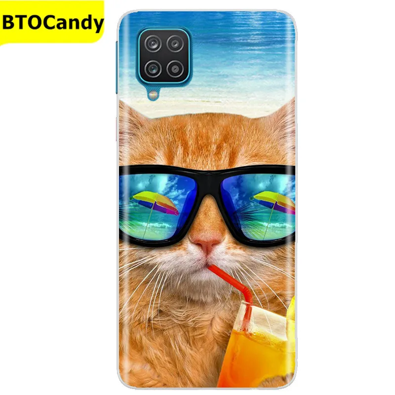 For Samsung A12 Case Soft Silicone Tpu Back Phone Case For Samsung Galaxy A12 Case Galaxy A12 A 12 SM-A125F a125f Coque Fundas personalised flip phone case Cases & Covers