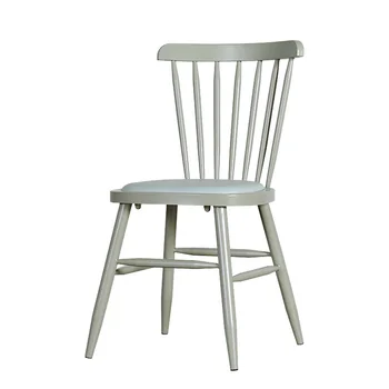 

Dining chair Nordic modern minimalist home chair light luxury Windsor chair restaurant tea shop leisure iron chair