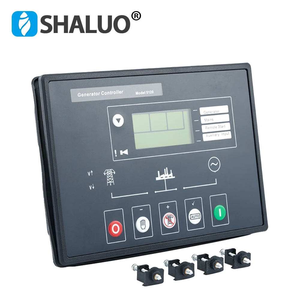 Módulo do Painel Placa de Circuito de Energia Controle Automático Gerador Controlador Amf Início Diesel Parte Eletrônica Dse5120