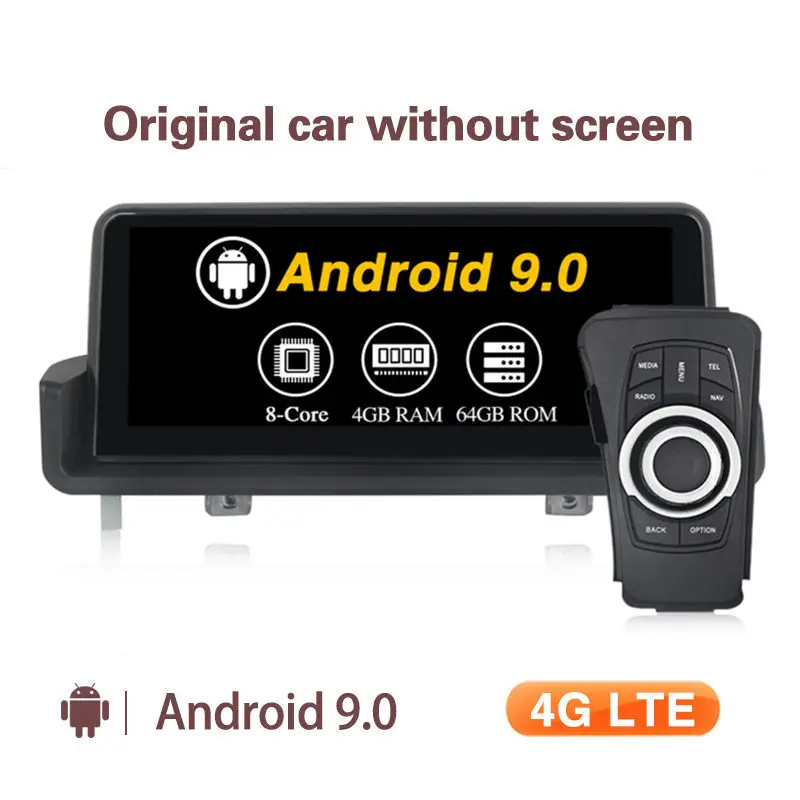 Ips экран 8 Core Android 9,0 автомобильный dvd мультимедийный плеер gps навигация для BMW 3 серии E90/E91/E92/E93 видео радио WiFi USB SD - Цвет: Android9.0 4 64G