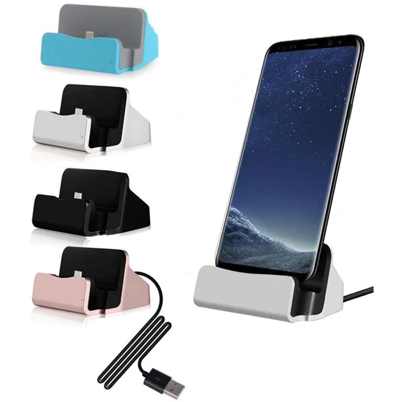 Зарядная док станция с Micro Usb Для Huawei P9 P10 Samsung Galaxy S5 S6 S7 Edge Xiaomi Redmi|Док-станции для