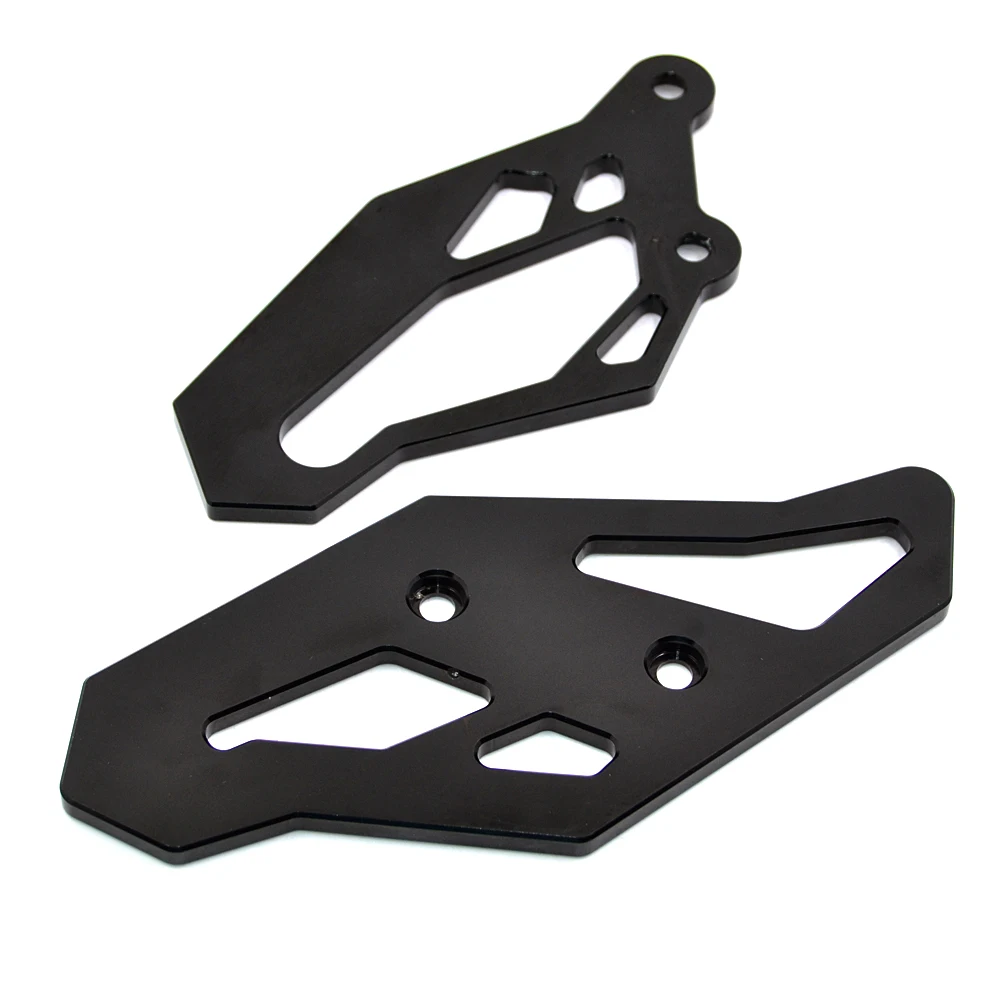 BJMOTO CNC алюминиевая подставка для ног задний комплект ножной опоры пластина Защита для Yamaha R3- R3 ABS R25 2013- MT03 MT25