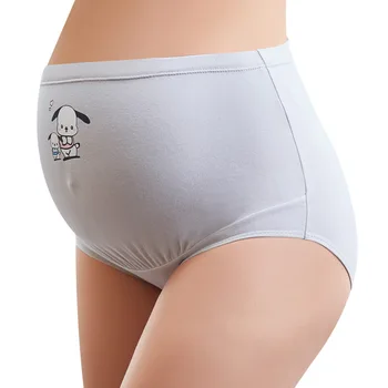 

3Pcs/lot Cotton Adjustable Pregnant Women Panties High Waist Maternity Clothing Abdominal Support Women Brief Intimate Clothes