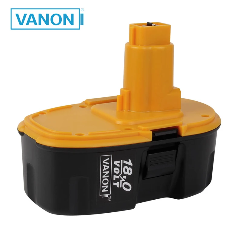 

VANON 18V 2.0Ah 2000mAh Ni-CD Rechargeable Power Tools Battery for Dewalt DC9096 DW9096 DW9095 388683-12 651034-01 DE9098